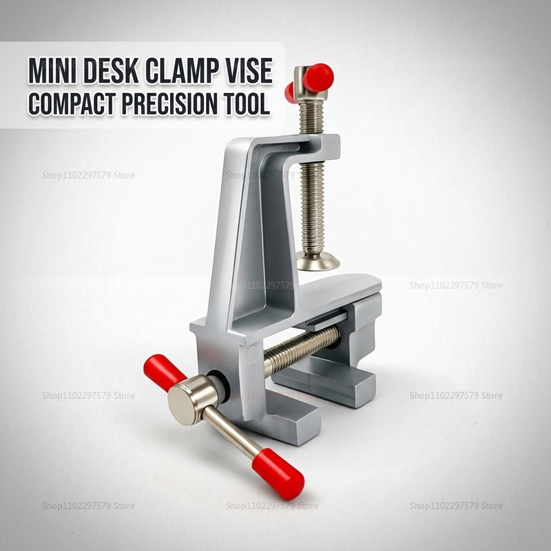Electronics Repair Table - Aluminum Mini Table Bench Vice Clamp