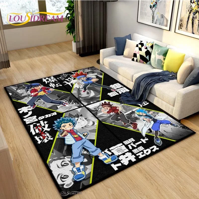 Electronics Repair Desk - Beyblade Cartoon Anime Carpet for Living