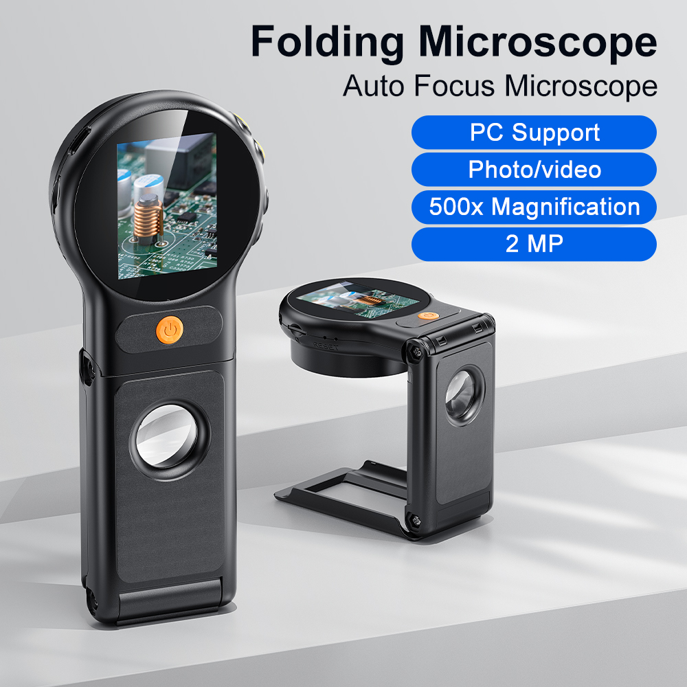 Electronics Repair Videos - Autofocus 500X Digital Microscope with 8leds