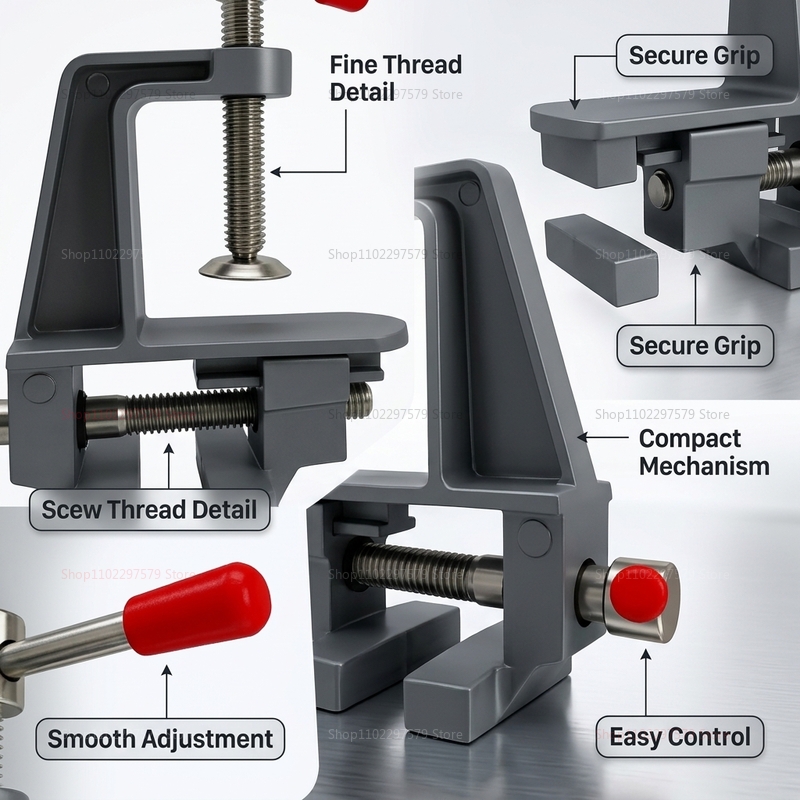 Aluminum Mini Table Bench Vice - đánh giá và giá Electronics Repair Table
