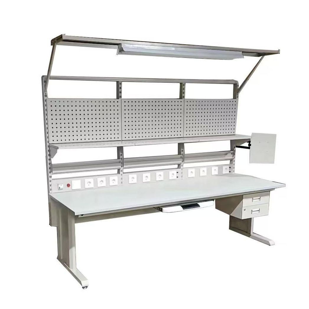 2m Height Adjustable ESD Workb - đánh giá và giá Electronics Repair Workbench