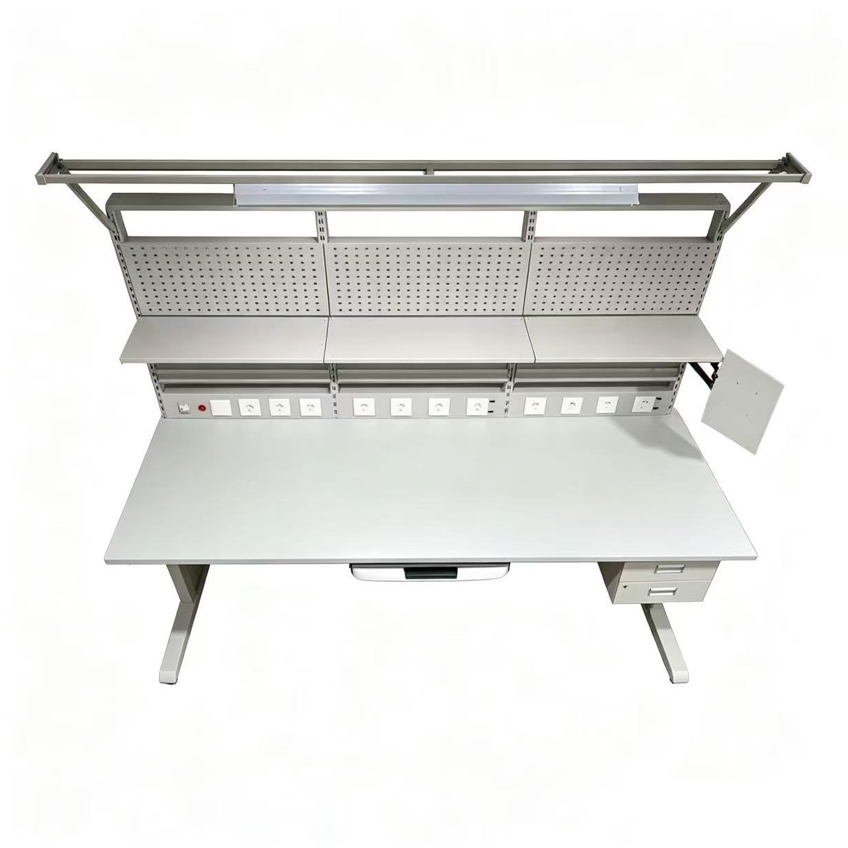 2m Height Adjustable ESD Workb - đánh giá và giá Electronics Repair Workbench