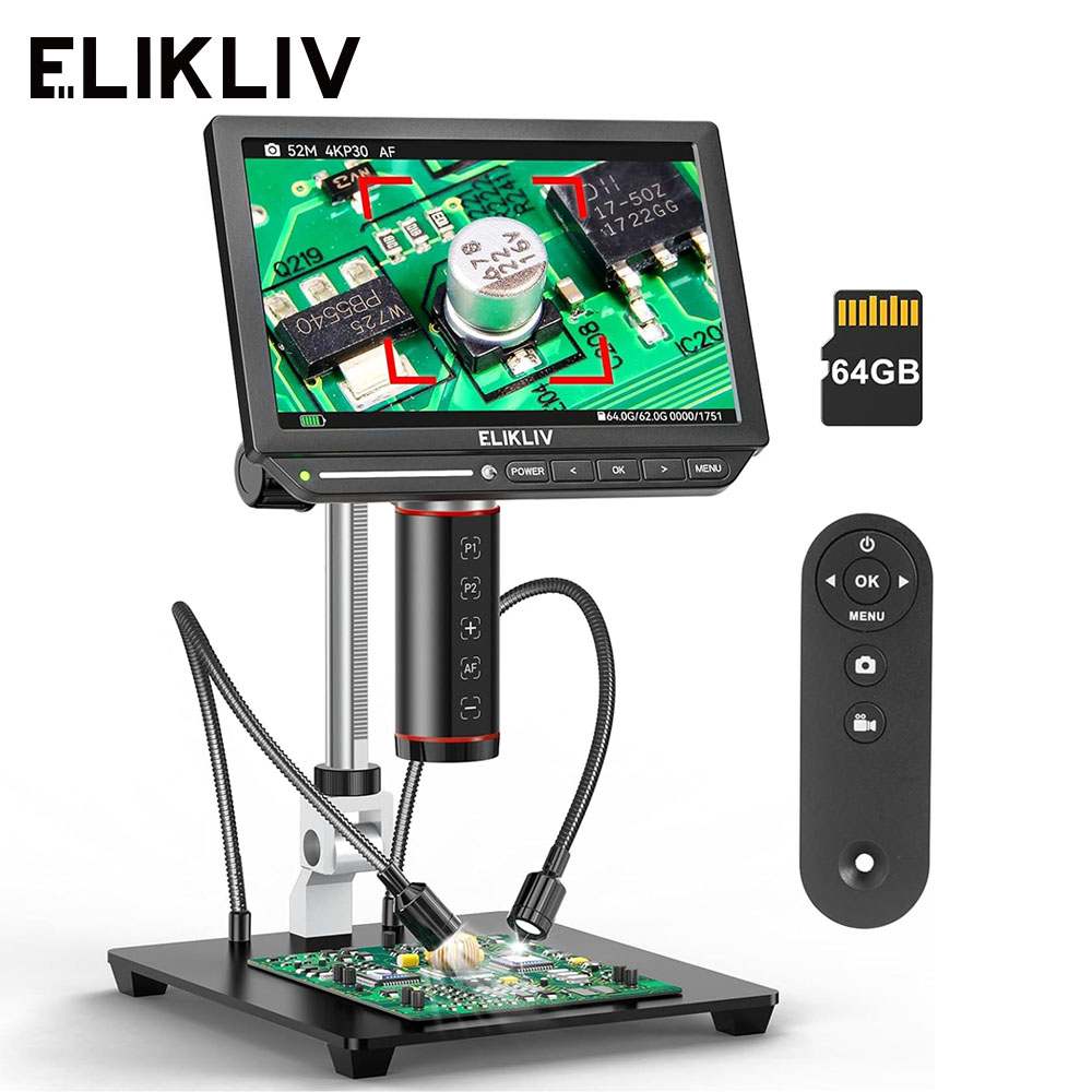 Elikliv EM4K-AF Autofocus 4K D - đánh giá và giá Electronics Repair Videos