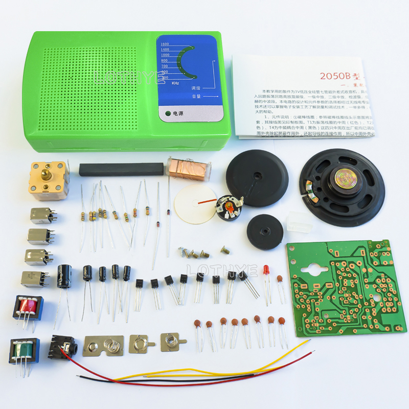 DIY Electronic Kit AM Radio As - đánh giá và giá Electronics Repair Table