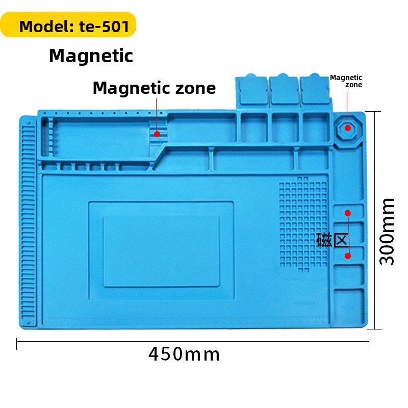 Magnetic Silicone Repair Mat f - đánh giá và giá Electronics Repair Workbench