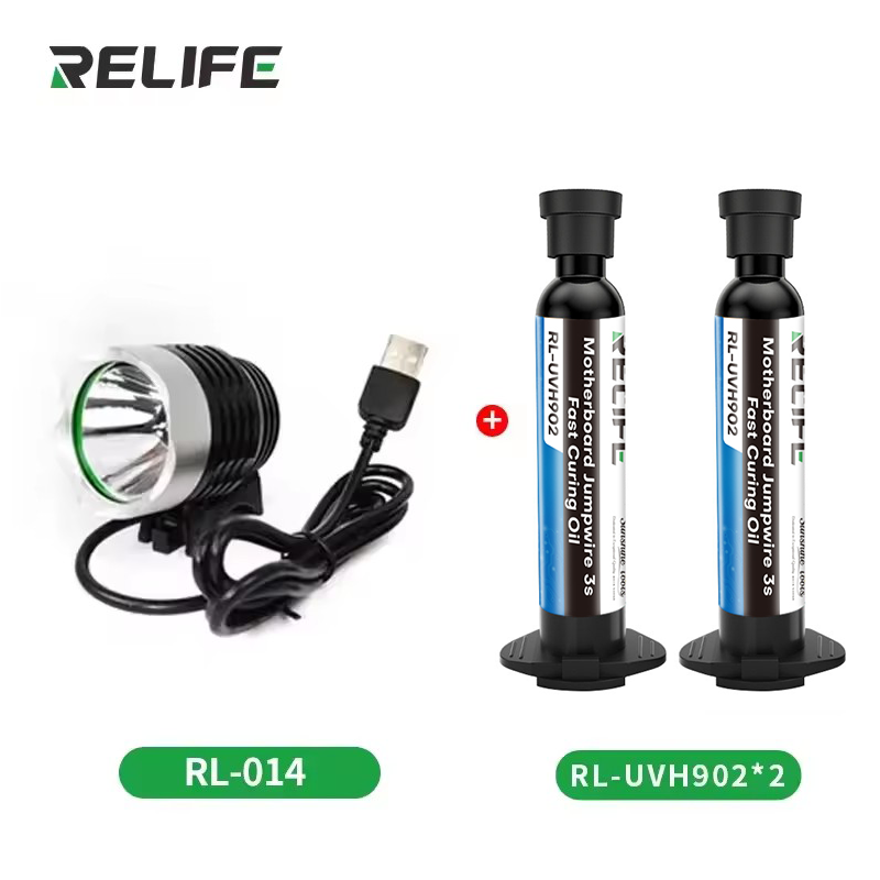 2PCS RELIFE RL-UVH902 10ML UV  - đánh giá và giá Electronics Repair Table