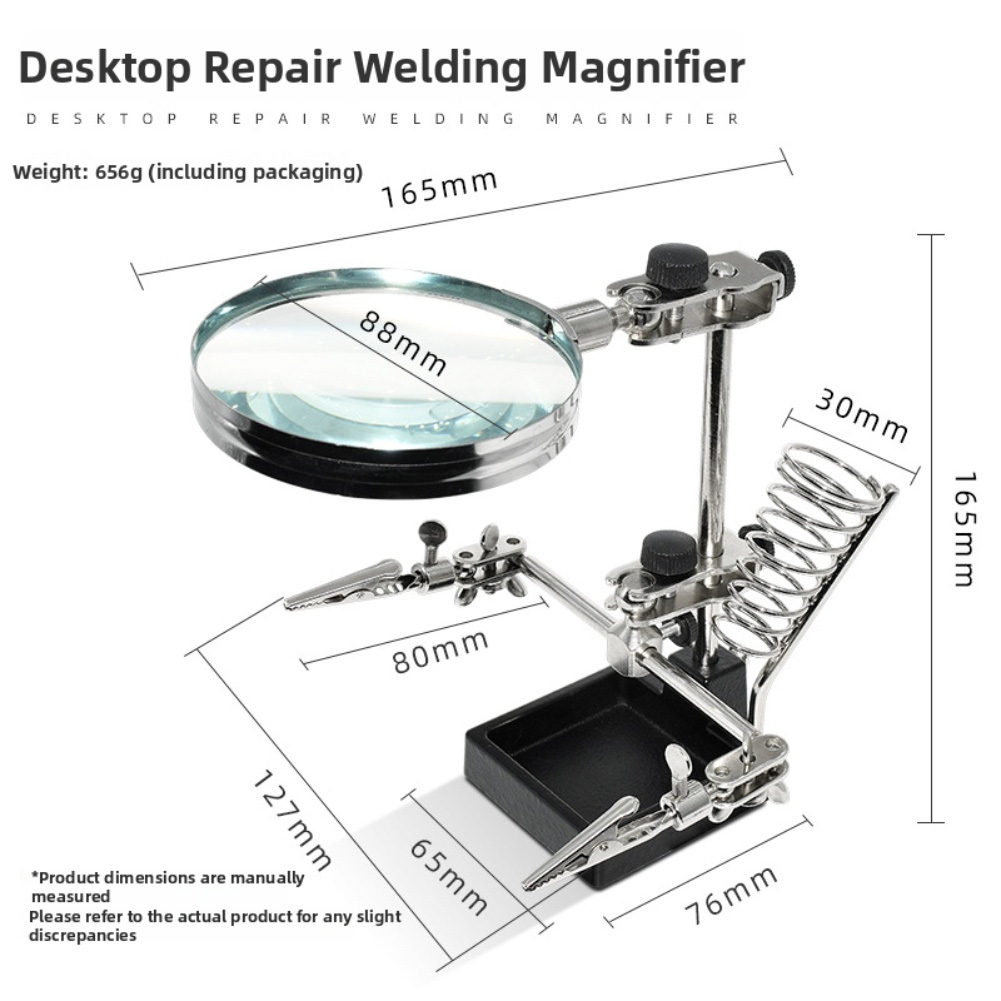 3X Magnifying Glass with Third - đánh giá và giá Electronics Repair Workbench
