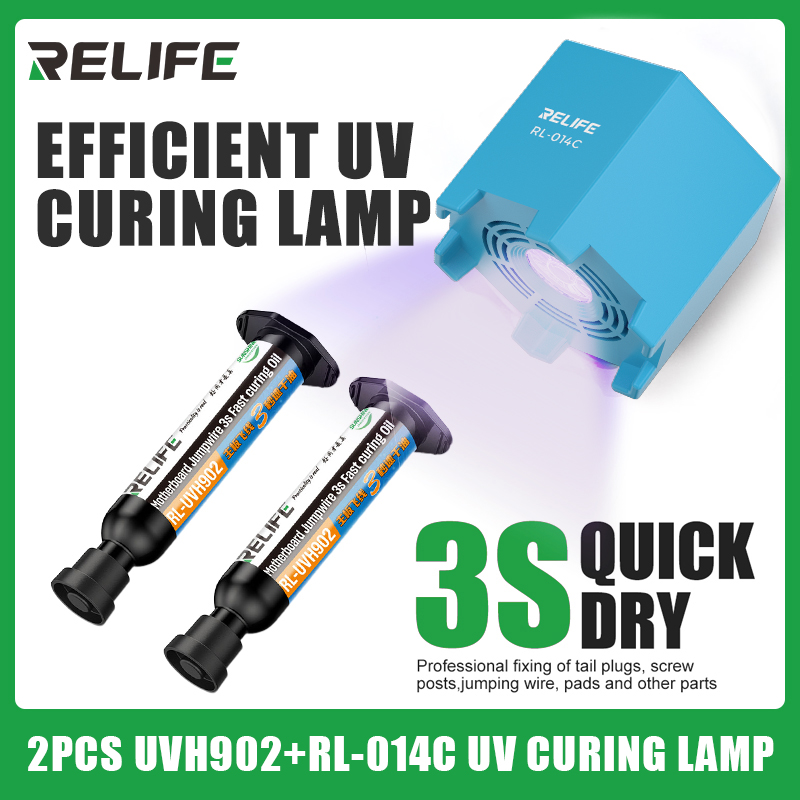 2PCS RL-UVH902 10ML UV 3S Quic - đánh giá và giá Electronics Repair Table
