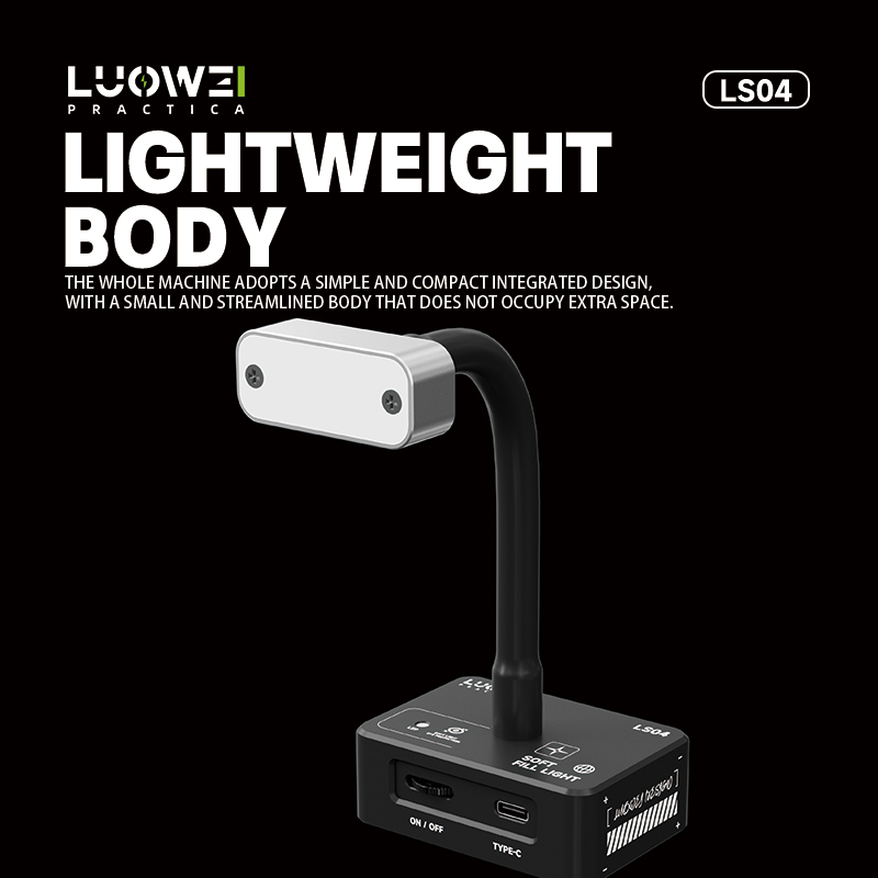 LUOWEI LS04 Mini Soft Fill Lig - đánh giá và giá Electronics Repair Workbench