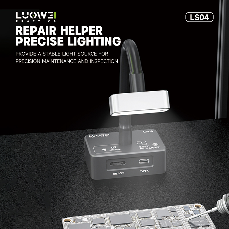 LUOWEI LS04 Mini Soft Fill Lig - đánh giá và giá Electronics Repair Workbench